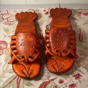 Lobster Novelty Unique and Hilarious Sandals Unisex